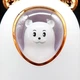 Увлажнитель воздуха ночник диффузор с подсветкой H2O Humidifier USB с мишкой на 300мл Белый - изображение 6
