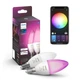 Розумні світлодіодні LED лампочки Philips Hue E14 White and Color 470лм 2шт. 40Вт 5.3W, ZigBee, Bluetooth - зображення 2