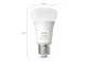 Розумні світлодіодні LED лампочки Philips Hue E27 White and Color Ambiance 1100лм 75Вт 9W, ZigBee, Bluetooth, 2шт. - зображення 15