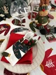 Скатерть водоотталкивающая новогодняя Delux Textil Новогодние свитера 140 х 110 см (367336) - изображение 2