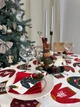 Скатерть водоотталкивающая новогодняя Delux Textil Новогодние свитера 140 х 110 см (367336) - изображение 4