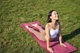 Килимок для йоги та фітнесу PowerPlay 4010 PVC Yoga Mat Рожевий (173x61x0.6) - изображение 10