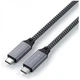Кабель Satechi USB4 C to C Cable 100W Space Gray (80 cm) (ST-U4C80M) - изображение 1