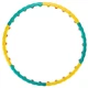 Обруч масажний Хула Хуп SP-Planeta Hula Hoop COLOR BALL 3008 6 секцій м'ятно-жовтий - зображення 2