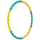 Обруч масажний Хула Хуп SP-Planeta Hula Hoop COLOR BALL 3008 6 секцій м'ятно-жовтий - зображення 3