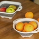 Друшляк складаний МВМ MY HOME KP-74 S біло-сірий (KP-74 S WHITE/GRAY) - зображення 10