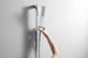 Ручний душ Hansgrohe Pulsify E 100 1jet Ecosmart, прямокутний 1 вид струменю, Хром [24320000] - зображення 6