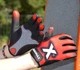 Рукавички для фітнесу MadMax MXG-101 X Gloves Black/Grey/Red XXL - изображение 2