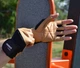 Рукавички для фітнесу MadMax MFG-444 Fitness Brown XXL - изображение 8