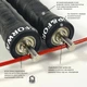 Скакалка швидкісна для кроссфіта Up & Forward Speed Rope PRO+ UF3000 Black - зображення 5