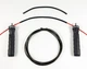 Скакалка швидкісна для кроссфіта Up & Forward Speed Rope PRO+ UF3000 Black - зображення 7