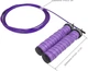 Скакалка швидкісна для кроссфіта Up & Forward Speed Rope PRO+ UF3300 Violet - зображення 6