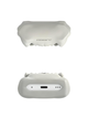 Чехол для наушников Apple AirPods Pro / Pro 2 BLACKTIME 808FC TIGERTEETHCASE ударопрочный силиконовый с карабином, Белый - изображение 6