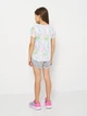 Детский комплект (футболка 2 шт + шорты) для девочки Reebok C4591RG 116 см Carmine Rose (196096226285) - изображение 3