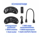 Ігрова консоль DataFrog SEGA Y2 SG на 1800 різних ігор 4k HDMI інтерфейс Чорного кольору (С730054- 4018841) - изображение 4