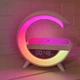 Лампа ночник Bluetooth колонка зарядная станция для телефона Led Wireless Charging Speaker BT –3401 - изображение 1