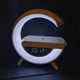 Лампа ночник Bluetooth колонка зарядная станция для телефона Led Wireless Charging Speaker BT –3401 - изображение 8