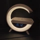 Лампа ночник Bluetooth колонка зарядная станция для телефона Led Wireless Charging Speaker BT –3401 - изображение 10