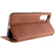 Кожаный чехол книжка GATMEN PREMIUM Cubic (PU) для Samsung Galaxy M34 5G Brown - изображение 5