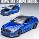 Машинка металева дитяча BMW M8 Coupe Auto Expert Синій - зображення 9