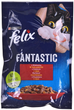 Вологий корм для котів Purina Felix Яловичина в желе - пакетик 100 г (7613039786253) - зображення 1