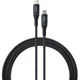 Дата USB-C кабель USB-C 1.0m 60W Nylon Vinga (VCDCCCM331) - изображение 1