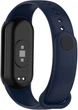 Ремешок силиконовый Anchor для Xiaomi Mi Band 8 № 12 Темно-синий Dark Blue КОД:43809 - изображение 1
