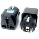 Переходник US/UK/AU to EU Dynamode (EU Adapter black) - изображение 3