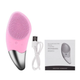 Щітка для вмивання обличчя вібраційна силіконова щітка масажер Sonic Facial Brush - зображення 2