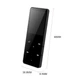 MP4 плеєр BauTech диктофон Bluetooth 16 Гб Чорний (1012-156-01) - зображення 9
