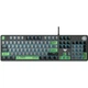 Клавиатура Aula F2088 PRO Plus 9 Green Keys KRGD Blue USB UA Black/Gray (6948391234892) - изображение 1