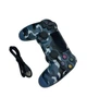 Бездротовий джойстик геймпад PS4 Doubleshock PS 4 для приставки та комп'ютера wireless controller Bluetooth камуфляж - зображення 3