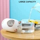 Увлажнитель воздуха ночник медвежонок Humidifier USB дифузор с подсветкой 300мл Happy Home 8O23 H2O белый - изображение 3