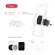 Держатель автомобильный Intaleo CM05GG 6xN52 Silver (1283126576041) - изображение 5