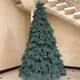 Новорічна ялинка штучна лита Смерека пласт Premium 220 см Блакитна Premium tree (blue) - 220 - изображение 3