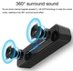 Компьютерная колонка Kisonli i520, 6W, саундбар для ПК и ноутбука - изображение 2