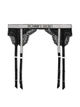 Пояс для чулков Victoria's Secret со стразами черный (XS-S) / Shine Strap Garter Belt - изображение 1