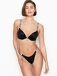 Бюстгальтер Victoria’s Secret с двойным push-up черный 32C (70C) - изображение 1