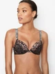 Бюстгальтер Victoria’s Secret со стразами с push-up леопард 32С (70C) - изображение 1