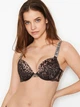 Бюстгальтер Victoria’s Secret со стразами с push-up леопард 32С (70C) - изображение 3