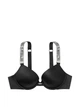 Бюстгальтер Victoria's Secret зі стразами з push-up чорний 36B (80B) - зображення 2
