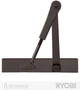 Накладной доводчик RYOBI 4550 DS-4550 BC/DA STD HO ARM EN 2-7+ до 200 кг 1600 мм Dark Bronze (RY27000005109) - изображение 8