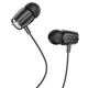 Наушники HOCO Graceful universal earphones with mic M88 черные - изображение 2