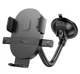Держатель HOCO Mighty one-button Car holder (windshield) H20 черный - изображение 2