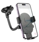 Держатель HOCO Mighty one-button Car holder (windshield) H20 черный - изображение 3
