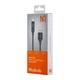 Кабель McDodo Digital HD Type-C 6A Data Cable 1.2m CA-1080 Black - зображення 2