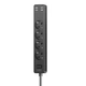 Мережевий фільтр XO WL10 ( EU ) 4USB function socket ( 4AC + 4USB ) 1.8M BLack - зображення 1