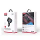 FM-трансмітер XO BCC11 Smart Bluetooth MP3 + 5V3.1A Car Charging with Ambient Light Black - зображення 2