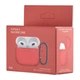 Чехол Silicone Case 1,2mm for AirPods 3 Red - изображение 2