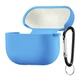 Чохол Silicone Case 2,5mm with microfiber for AirPods 3 Wave Blue - зображення 1